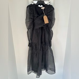 Black midi dress from Red Dress Boutique